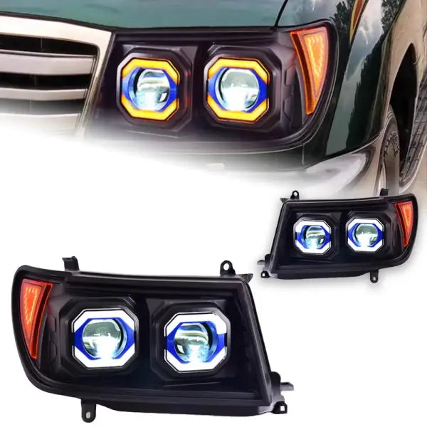 Car Styling Head Lamp for Toyota Land Cruiser Headlights 1998-2007 LC100 LED Headlight DRL Hid Bi Xenon