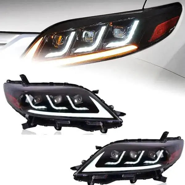 Car Styling Head Lamp for Toyota Sienna Headlights