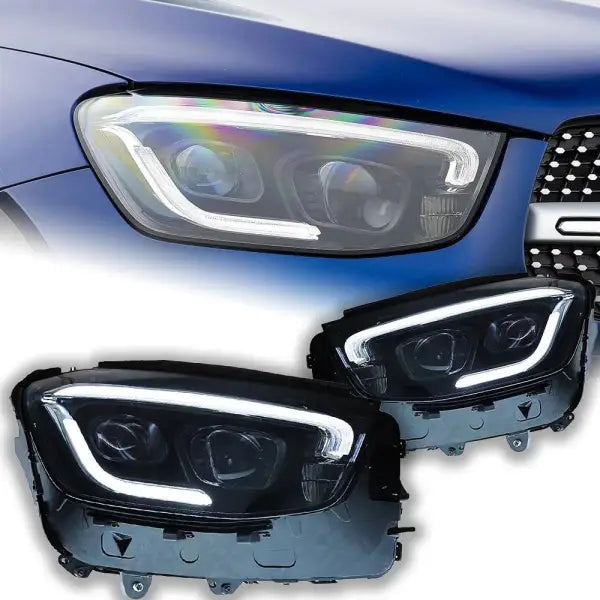 Car Styling Headlights for Benz GLC LED Headlight 2017-2022