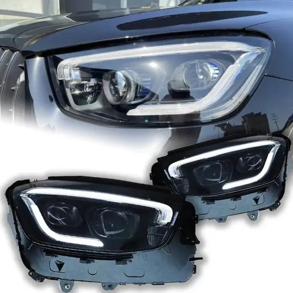 Car Styling Headlights for Benz GLC LED Headlight 2017-2022