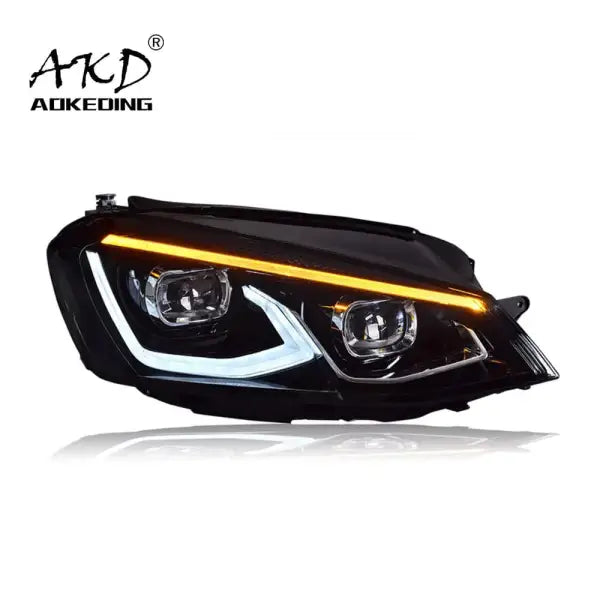 Car Styling Headlights for Golf 7 LED Headlight Animation