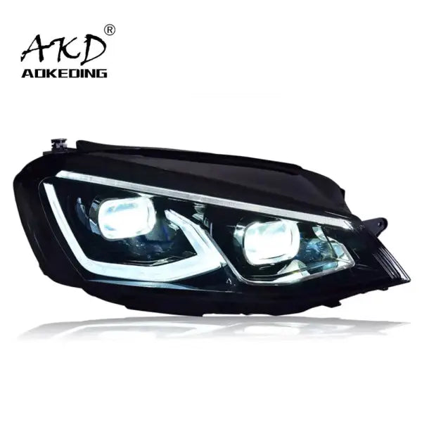 Car Styling Headlights for Golf 7 LED Headlight Animation