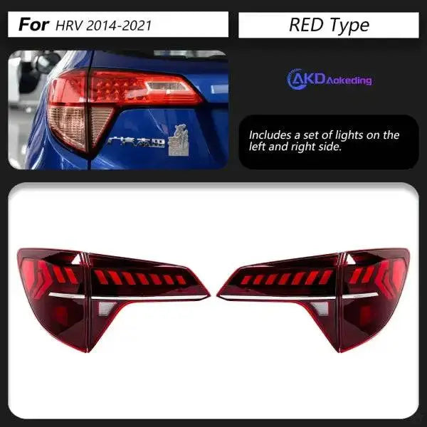 Car Styling for HR-V Tail Lights 2014-2020 Vezel LED Tail