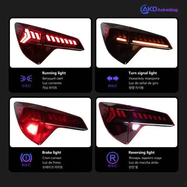 Car Styling for HR-V Tail Lights 2014-2020 Vezel LED Tail