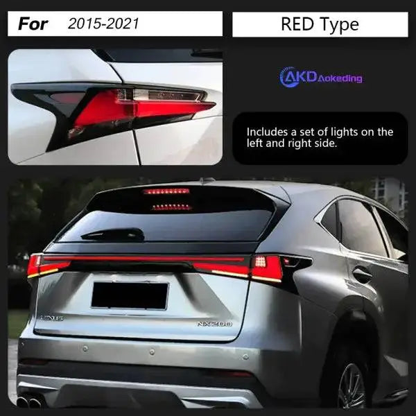 Car Styling for Lexus NX200t NX Tail Lights 2015-2021