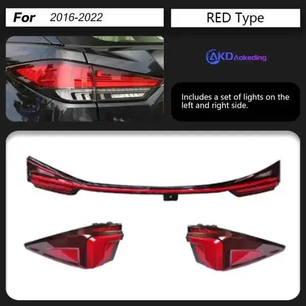 Car Styling for Lexus RX300 RX Tail Lights 2016-2020 X270