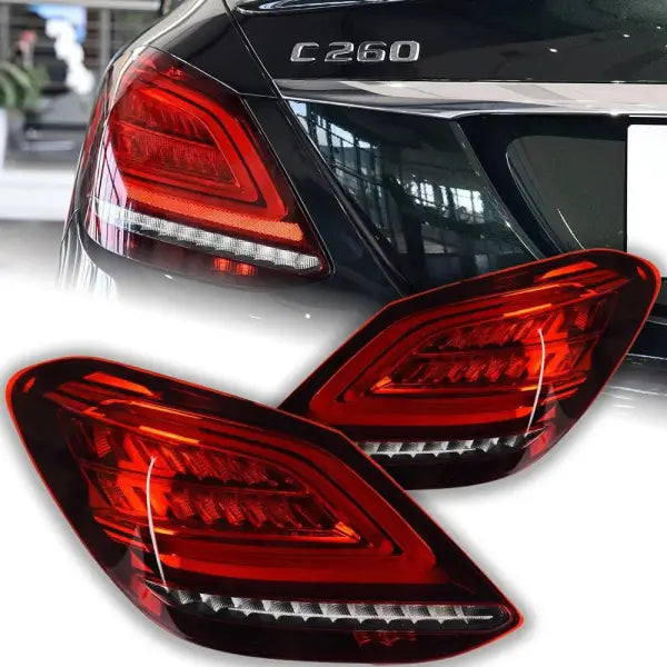 Car Styling Lights for Benz W205 LED Tail Lihgt 2014-2019