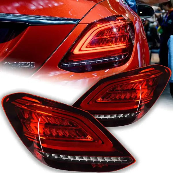 Car Styling Lights for Benz W205 LED Tail Lihgt 2014-2019