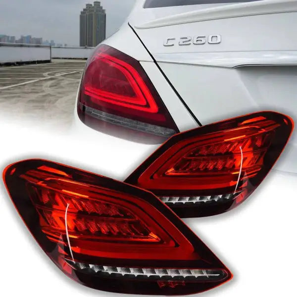 Car Styling Lights for Benz W205 LED Tail Lihgt 2014-2019