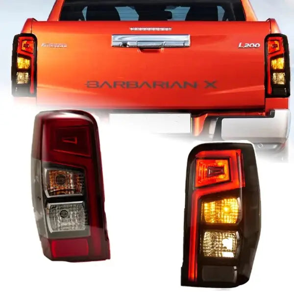 Car Styling for Mitsubishi Triton L200 LED Tail Light 2019-2023 Triton Rear Fog Brake Turn Signal Auto Accessories