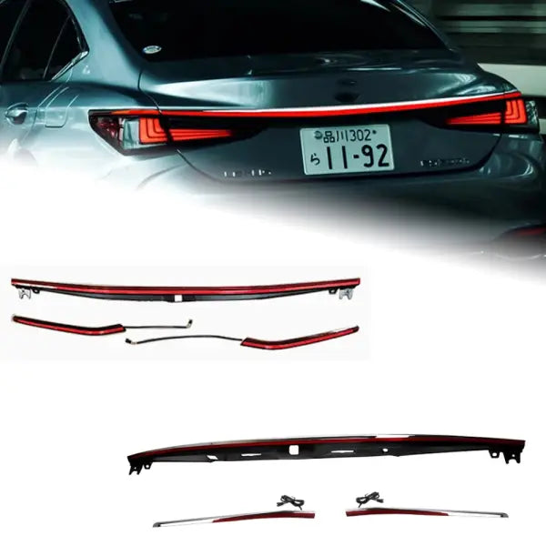 Car Styling Tail Lamp for Lexus ES250 Tail Lights 2018-2021 ES300 LED Tail Light ES350 DRL Signal Brake Reverse