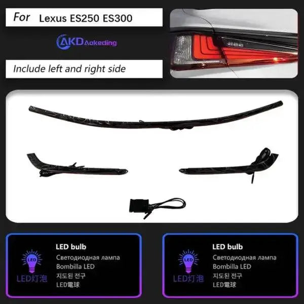 Car Styling Tail Lamp for Lexus ES250 Tail Lights 2018-2021