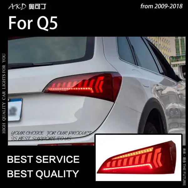 Car Styling Tail lamp light for Audi Q5 Tail Lights