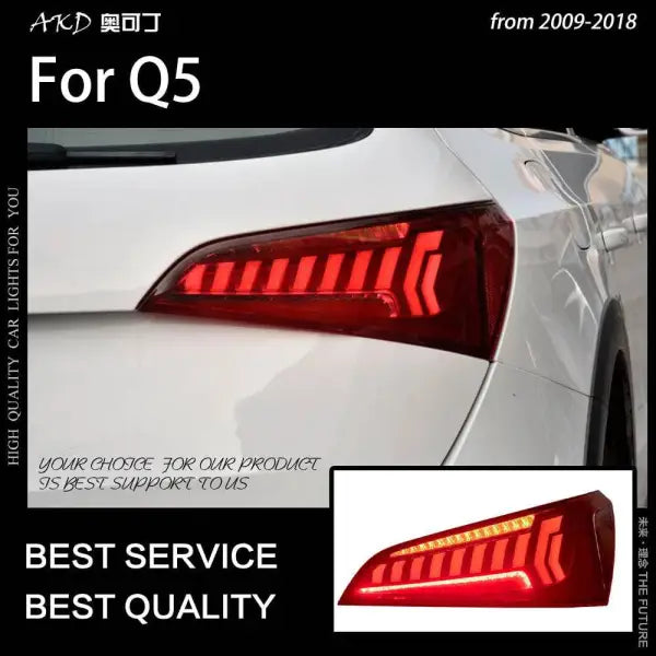 Car Styling Tail lamp light for Audi Q5 Tail Lights