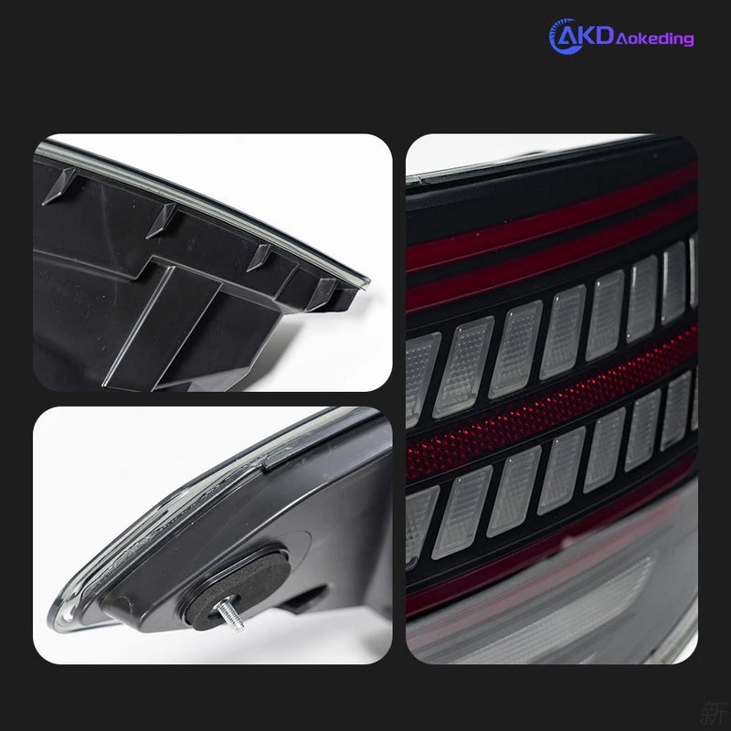 Car Styling Tail Lamp for Benz W204 Tail Lights 2007-2013 C200 C220 C300 LED DRL Turn Signal Brake Reverse