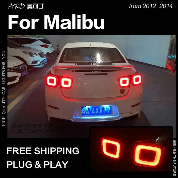 Car Styling Tail lamp light for Chevrolet Malibu Tail