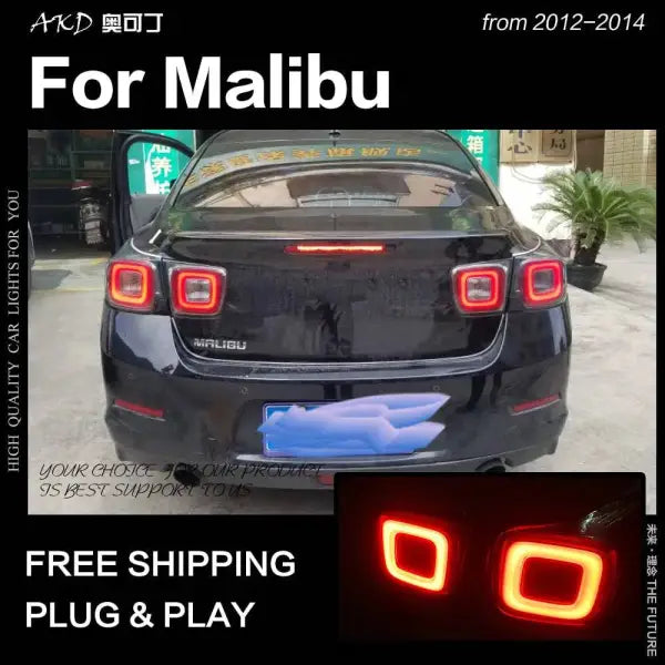 Car Styling Tail lamp light for Chevrolet Malibu Tail