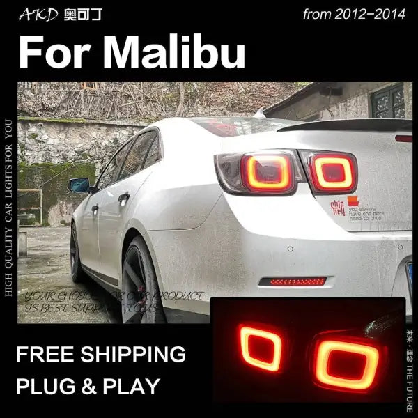 Car Styling Tail lamp light for Chevrolet Malibu Tail