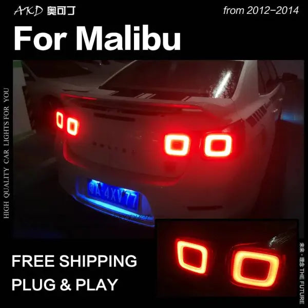 Car Styling Tail lamp light for Chevrolet Malibu Tail