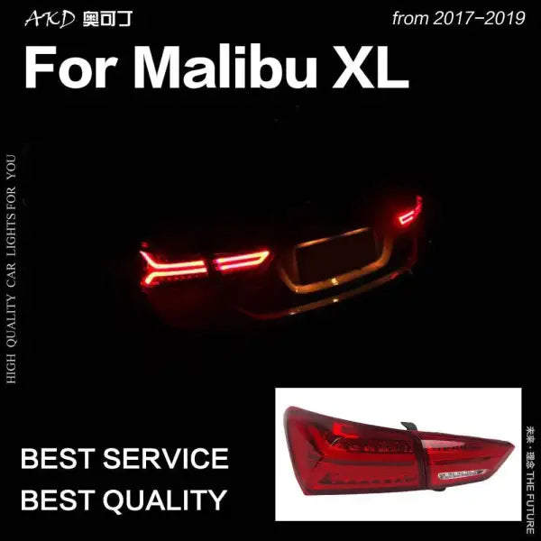 Car Styling Tail lamp light for Chevrolet Malibu XL Tail