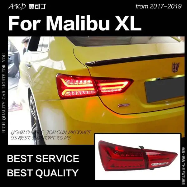 Car Styling Tail lamp light for Chevrolet Malibu XL Tail