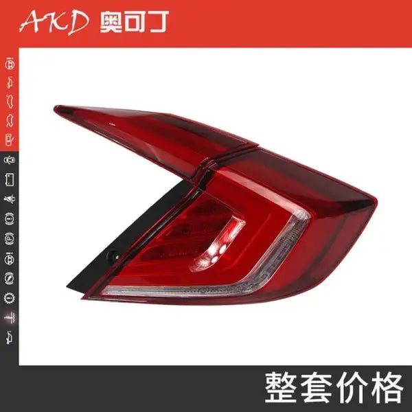 Car Styling Tail lamp light for Civic Tail Light 2017-2020