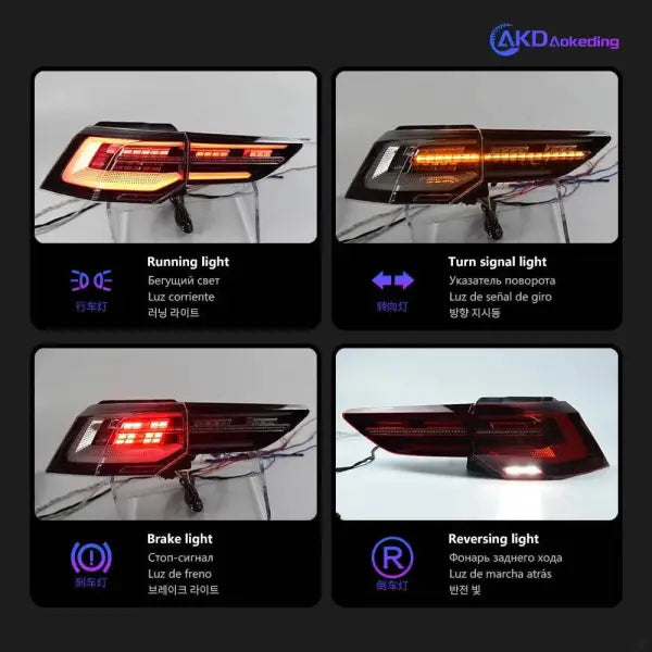 Car Styling Tail lamp light for Golf 8 Tail Lights