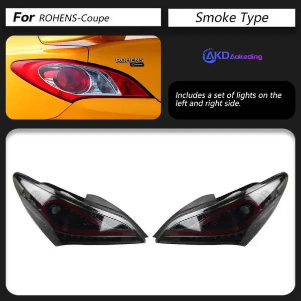 Car Styling Tail lamp light for Hyundai Rohens Coupe