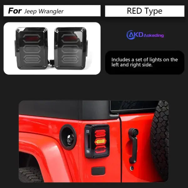 Car Styling Tail lamp light for Jeep Wrangler Tail Lights