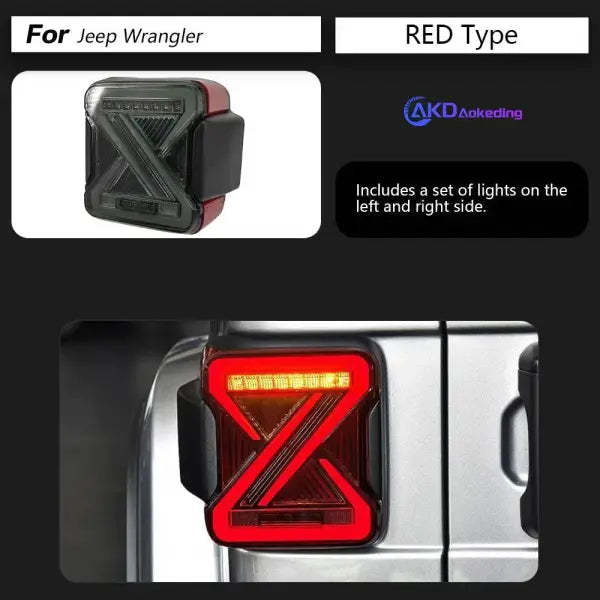 Car Styling Tail lamp light for Jeep Wrangler Tail Lights