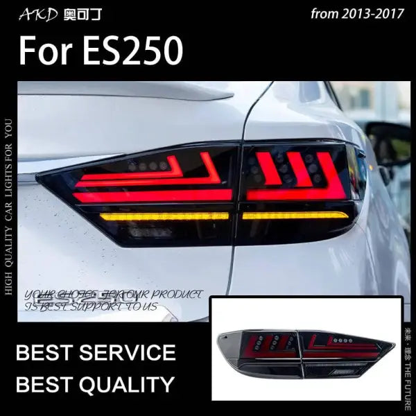 Car Styling Tail lamp light for Lexus ES250 Tail Lights