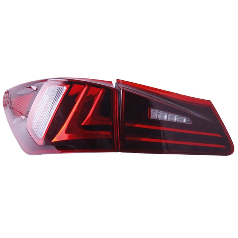 Car Styling Tail Lamp for Lexus IS250 Tail Lights 2006-2012 IS300 LED Tail Light New Design DRL Brake Reverse