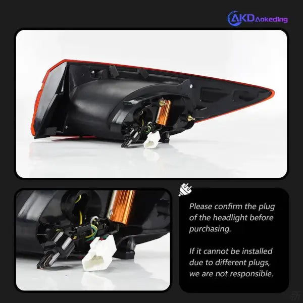 Car Styling Tail lamp light for Mazda 3 Axela LED Tail