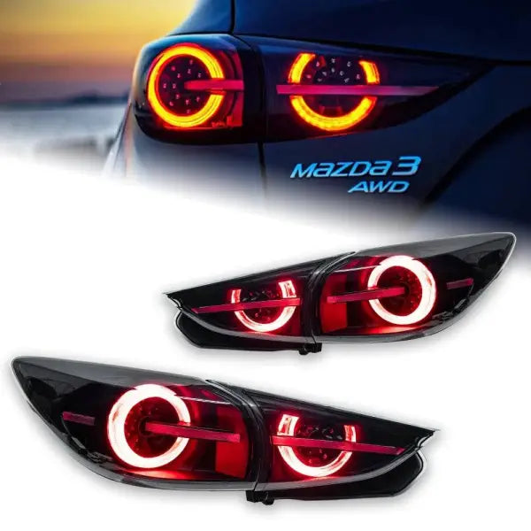 Car Styling Tail lamp light for Mazda 3 Axela LED Tail