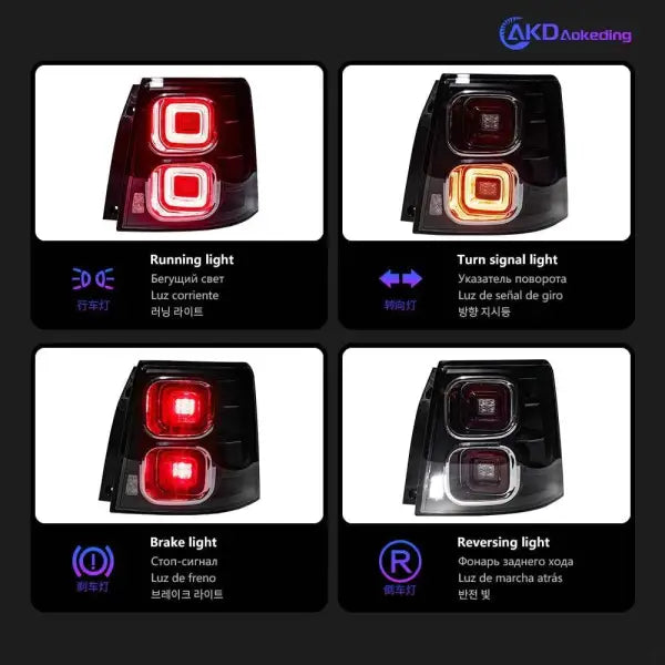 Car Styling Tail lamp light for Range Rover Sport Tail