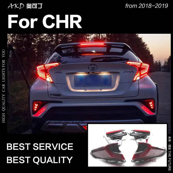 Car Styling Tail lamp light for Toyota C-HR Tail Light