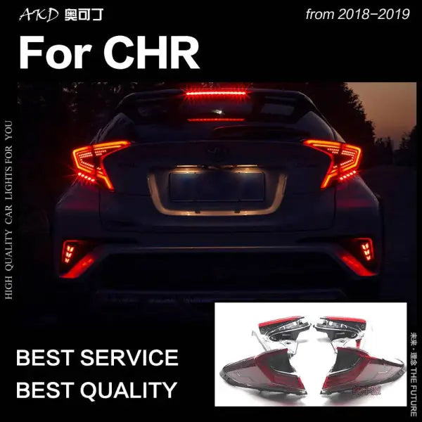 Car Styling Tail lamp light for Toyota C-HR Tail Light