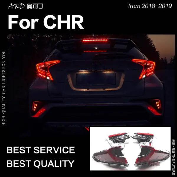 Car Styling Tail lamp light for Toyota C-HR Tail Light