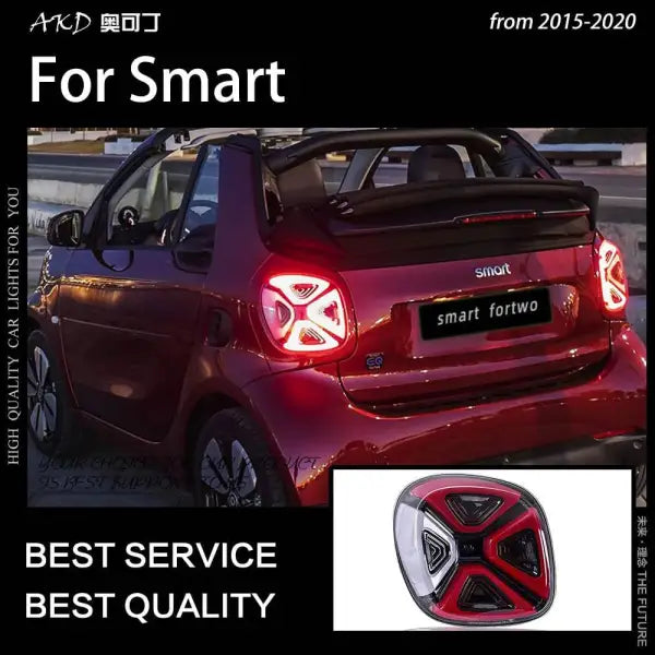 Car Styling Tail lamp light for W453 Tail Lights 2015-2020 Smart LED ...