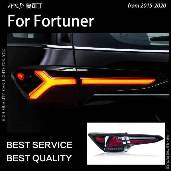 Car Styling Tail lamp lightfor Toyota Fortuner Tail Lights