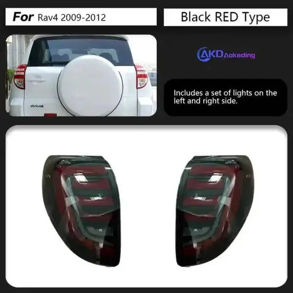 Car Styling Tail Lamp for Toyota RAV4 Tail Lights 2009-2012