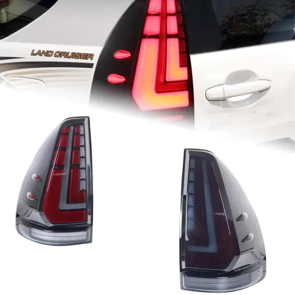 Car Styling Tail Light for Land Cruise Prado 2700 4000 Tail Lights 2003-2009 LED Tail Lamp GX460 DRL Signal