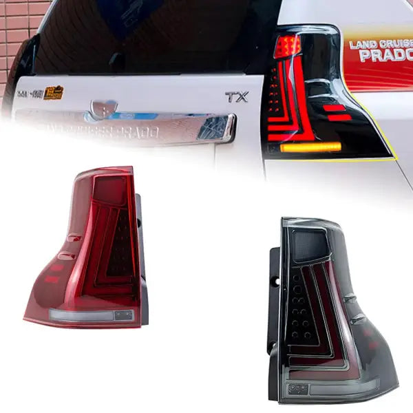 Car Styling Tail Light for Prado 2700 4000 Tail Lights 2010-2020 Prado LC150 LED Tail Lamp GX460 DRL Signal