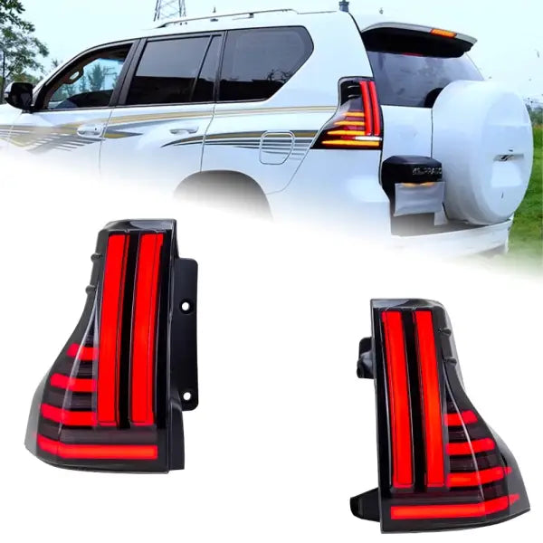 Car Styling Tail Light for Prado 2700 4000 Tail Lights 2010-2020 TX GX LED Tail Lamp GX460 DRL Signal