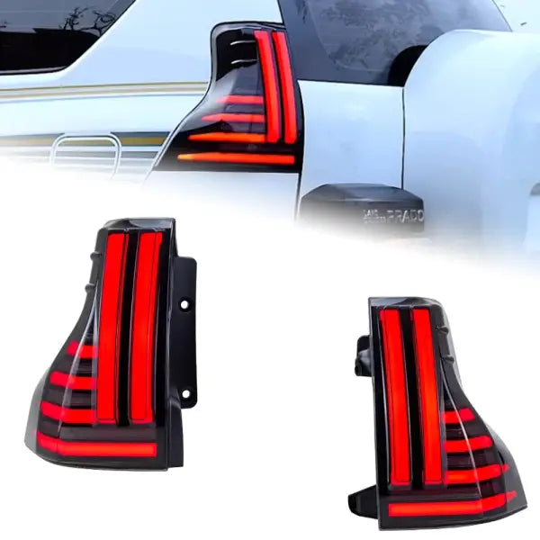 Car Styling Tail Light for Prado 2700 4000 Tail Lights 2010-2020 TX GX LED Tail Lamp GX460 DRL Signal