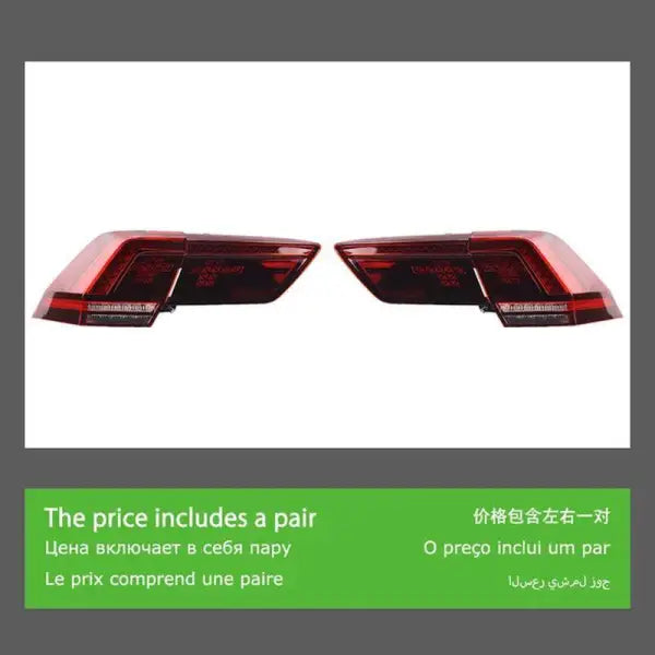 Car Styling Taillight for Tiguan Tail Lights 2017-2020 New