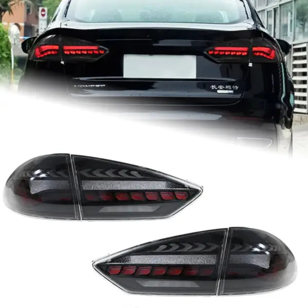 Car Stylingfor Ford Mondeo LED Tail Light 2019-2021 Fusion Tail Lights Rear Fog Brake Turn Signa