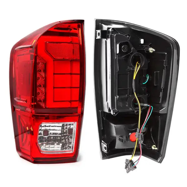 Car Taillight Assembly for Toyota Tacoma 2016 2017 2018 2019 2020 2021 2022 Turn Signal Side Marker Lamp Rear Brake Reverse Lamp