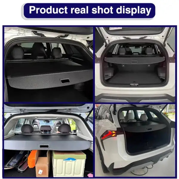 Car Trunk Curtain for Mercedes Benz GLC 2015~2021 2020 Rear Boot Tray Luggage Storage Cover Shelter Security Shades