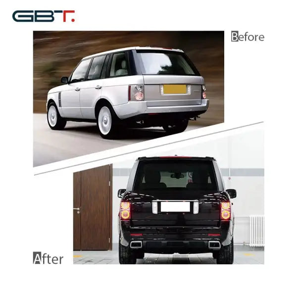 Car Upgrade Body Kit Facelift Vogue Model Front/Rear Bumper Grilles for 2005-2012 Land Rovers Range Rovers Vogue